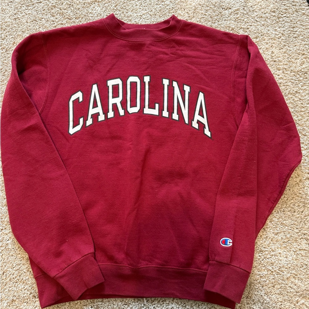 Champion Women's Red Carolina Sweatshirt